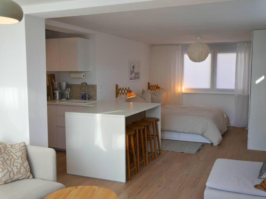 Moderne Studio Ferienwohnung In Bad Doberan Bagian luar foto